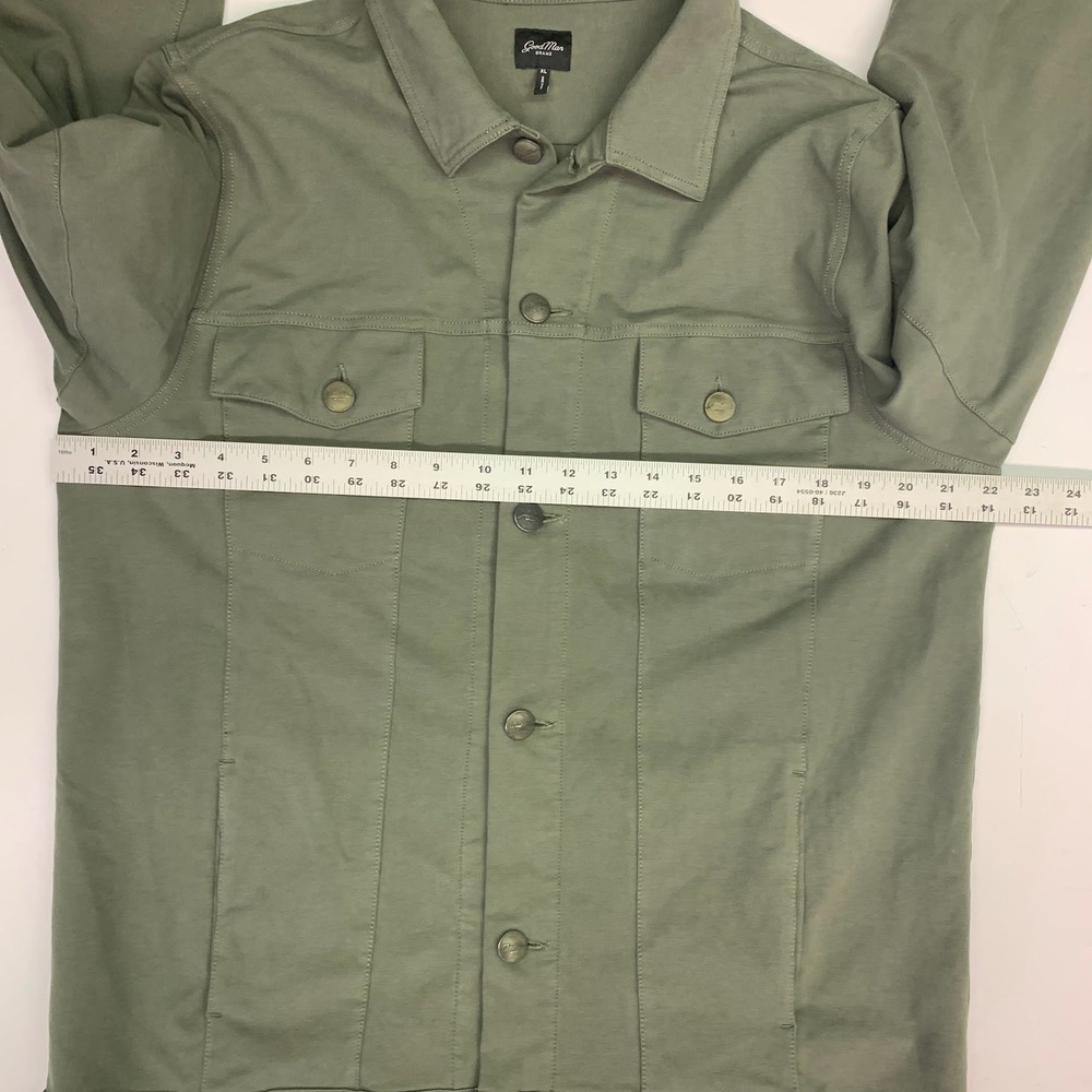 Good Man Pro Flex Button Front Utility Jacket Men… - image 15